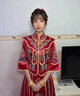 泰勒馬?。═AILEMARTIN）秀禾服2025新款新娘中式婚紗結(jié)婚禮服敬酒服嫁衣龍鳳褂婚服 511雙袖 M 曬單實拍圖