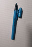 派通（Pentel ）雙頭熒光記號筆 學(xué)生卡通記號筆 高光重點(diǎn)標注筆 SLW11 天藍色 曬單實(shí)拍圖
