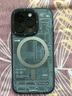 猿氣「科技」適用蘋(píng)果iPhone 14 Pro 手機殼個(gè)性創(chuàng  )意iphone14保護套充電全包透明防摔 科技磁吸【曜石黑】Magsafe磁吸充電 iPhone 14 Pro 曬單實(shí)拍圖