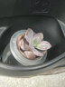 YAC日本YAC車載手機(jī)支架車用出風(fēng)口水杯架飲料架煙缸固定支架 PF-356銀色 曬單實(shí)拍圖