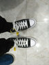 匡威（Converse）經(jīng)典款低幫帆布鞋男鞋常青款中性情侶復古休閑運動板鞋黑色101001 101010黑色 常青款 【店長推薦】 41 曬單實拍圖