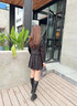 ZHR長筒靴女英倫風(fēng)時(shí)尚百搭騎士靴女潮流氣質(zhì)舒適直筒女靴柔軟親膚厚底增高靴子女 BL77 黑色(單里) 37  曬單實(shí)拍圖