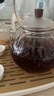 高茗（gaoming）日式玻璃煮茶壺耐高溫大容量蒸煮兩用煮茶器提梁燒水壺煮白茶茶具 意園雙膽壺【不含爐】 曬單實拍圖