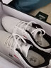 赫尼保羅運動(dòng)鞋男新款真皮牛皮品牌軟底男鞋百搭商務(wù)休閑皮鞋男旅游鞋男 白色系帶鏤空款L803 43 運動(dòng)鞋碼 曬單實(shí)拍圖