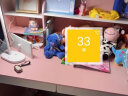 米昊（MIHAO） 电脑桌台式家用书桌书柜组合办公写字台学习桌子 【加高书架款-左右双柜】粉100cm 实拍图