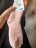 倫洛弗珊瑚絨襪子女中筒冬季加厚地板襪柔軟舒適珊瑚絨家居襪保暖毛毛絨襪子睡眠襪兩雙裝 軟綿綿珊瑚絨襪（少女粉+天空藍） 均碼 曬單實(shí)拍圖
