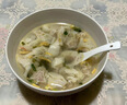 梅龍鎮(zhèn)薺菜鮮肉手工餛飩方便速食早餐速凍小云吞混沌上海老字號早點點心 手工鮮肉小餛飩143.6g*3袋 曬單實拍圖