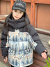 高梵黑金兒童鵝絨服戶(hù)外機能中長(cháng)款鵝絨滑雪服官方男女童加厚羽絨服暖 挪威森林 130 曬單實(shí)拍圖