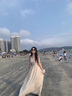 舒芳蝶（shufangdie）連衣裙女裝2024夏季新款設(shè)計(jì)感鏤空顯瘦高腰長(zhǎng)裙復(fù)古顯瘦吊帶裙子 圖片色 M 曬單實(shí)拍圖