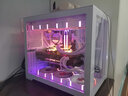 玩嘉律動(dòng)純白色游戲電腦機箱臺式機240\/360水冷海景房MINI支持豎裝全透明argb4090顯卡 律動(dòng)白機箱 曬單實(shí)拍圖