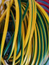 飞雕（FEIDIAO）电线电缆 BV6平方 国标家用铜芯电线单芯单股铜线50米 双色地线 实拍图