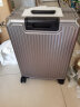 爱可乐（Echolac）铝镁合金行李箱万向轮拉杆箱全金属旅行大容硬箱深灰色25吋cta148 晒单实拍图