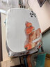 佳爾美 空氣凈化器罩子家用加濕器除濕機通用防塵罩套保險箱罩 小安逸-貓和柿子a/b雙面印 體積0.081-0.13m立方米適用 曬單實(shí)拍圖