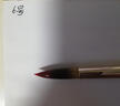 HWAHONG華虹水彩畫(huà)筆345#系列圓頭尼龍毛畫(huà)筆勾線(xiàn)筆外出寫(xiě)生短桿韓國進(jìn)口 6號/單支 曬單實(shí)拍圖