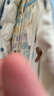 Aengbay昂貝 竹纖維嬰兒連體衣夏季衣服新生兒空調服哈衣寶寶睡衣薄款 快樂寶貝 73cm 曬單實拍圖