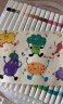 真彩 (TRUECOLOR)24色丙烯马克笔单头速干防水不透色可叠色幼儿园小学生儿童专用手绘咕卡涂鸦彩绘画笔ZC603 实拍图