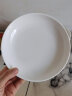 顺祥纯白碗碟餐具套装家用陶瓷简约易洁釉下彩饭碗汤面碗可微波大小碗 4.5英寸碗2个装 实拍图