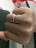 佐卡伊七夕 白18K金鉆戒結(jié)婚求婚戒指鉆石男戒女戒情侶戒指 對戒共約15分 下單前指圈號請詳詢客服 曬單實拍圖