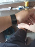 老皮匠 超薄钢带  男女 手表配件 代用CK DW表带 不锈钢表链 米兰编织金属手表带 DW款 黑色 19mm 实拍图