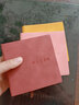 法拉蒙（faramon）3本裝小本子口袋記事本蓋章本博物館迷你方形筆記本子可愛(ài)便攜隨身空白本方格本備忘錄小本本定制 【空白款/3本裝】黃色+粉色+酒紅色 曬單實(shí)拍圖