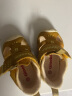 基诺浦（ginoble）关键鞋8-18个月婴儿步前鞋夏款宝宝凉鞋婴幼儿小皮鞋男女TXGB1878 TXGB1878黄色/淡黄 110mm_内长12/脚长10.6-11.5cm 实拍图