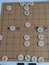 崇峻中國象棋棋盤(pán) 絨布 皮革棋盤(pán) 卷式象棋盤(pán) pu象棋盤(pán)便攜折疊棋盤(pán)布 5cm絨面皮革象棋盤(pán) 曬單實(shí)拍圖