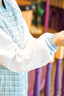 巴拉巴拉女童外套秋裝兒童童裝中大童小香風(fēng)撞色棒球服潮 天空藍-00388 160 cm 曬單實(shí)拍圖