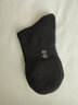 凰棉襪子女士冬季萊卡純色棉加厚款運動(dòng)吸汗女襪中高筒毛巾底休閑棉襪 黑色- 6雙 均碼 （35-39碼） 曬單實(shí)拍圖