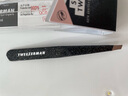 微之魅眉鑷眉夾拔胡子鑷子高精密修眉拔毛工具夾假睫毛多功能定制星空黑 閃耀星空黑 1支 曬單實拍圖
