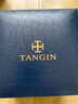 天珺（TANGIN）瑞士手表女 全自動(dòng)機械表 女表時(shí)尚瑞表鑲鉆名媛女士手表 黑色T7023LWSASB 曬單實(shí)拍圖