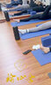 一梵高硬度狼牙棒泡沫軸按摩滾軸超痛版健身滾軸瑜伽柱腰背腿肌肉放松 黑色(10*43cm) 曬單實(shí)拍圖