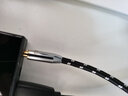 同頓（TODN）丹麥 無氧銅雙鍍銀3.5mm耳機(jī)音響一分二共享一公二母一進(jìn)二出 aux情侶耳機(jī)音頻線 共享音源雙輸出 3.5單公轉(zhuǎn)雙母【麥克風(fēng)勿拍】 1米 曬單實(shí)拍圖