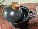 餐將軍陶瓷砂鍋 燉鍋煲湯家用燃氣煤氣灶專(zhuān)用耐高溫沙鍋湯鍋煲粥 砂鍋【 3.5L 意式塔吉】 曬單實(shí)拍圖