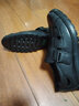 卡帝樂(lè )鱷魚(yú)夏季涼鞋男真皮透氣鏤空洞洞鞋男中年商務(wù)休閑鞋中老年爸爸涼皮鞋 黑色 41 曬單實(shí)拍圖