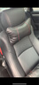 汽車(chē)頭枕護頸枕車(chē)載靠枕一對真皮太空記憶棉車(chē)用枕頭車(chē)內座椅骨頭枕腰靠頸椎枕脖子靠背枕四季通用套裝 黑色紅線(xiàn)四件套 曬單實(shí)拍圖