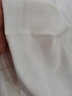 真維斯（Jeanswest）襯衫女夏季短袖職業(yè)裝通勤白襯衫女款高檔竹纖維免燙修身正裝襯衣 白色【方領(lǐng)】 39 (125-135斤) 曬單實(shí)拍圖