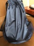步雨束口袋雙肩包男女簡(jiǎn)易旅行背包大容量抽繩健身運動(dòng)籃球包定制 深藍色大號（可裝籃球） 曬單實(shí)拍圖