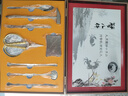 膳大皇（SHDO）德國(guó) 蟹八件316不銹鋼吃蟹工具吃螃蟹專用工具蟹鉗送禮吃螃蟹工具 高檔紅木316蟹八件 曬單實(shí)拍圖