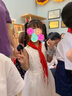 G.DUCKKIDS兒童連衣裙白色紗裙女童新款禮服公主裙子秋冬裝舞臺(tái)演出服小女孩 白色 130 cm適合120-130cm年齡7-8歲 曬單實(shí)拍圖