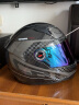 LS2摩托车头盔12K超轻碳纤维全盔蓝牙槽机车安全帽四季FF396 12K灰频率（单镜片） L（建议55-57头围） 实拍图
