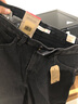 Levi's李維斯女士復古baggy直筒寬松黑色百搭休閑顯瘦牛仔老爹褲 深灰色 25 29 155-160 105-110斤 標準 曬單實(shí)拍圖