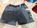 戴維貝拉（DAVE＆BELLA）夏裝新款男童褲子兒童短褲寶寶服裝幼小童休閑褲 牛仔藍 73 cm（建議身高66-73cm） 曬單實(shí)拍圖