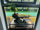 流水趣 陶瓷假山擺件缸造景新中式禪意桌面客廳辦公開業(yè)喬遷玄關(guān)裝飾 【組】流水＋霧＋桌長48寬30高88 曬單實(shí)拍圖