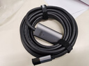 優(yōu)越者 USB3.0信號放大延長線公對母 電腦USB延長器打印機(jī)無線網(wǎng)卡攝像頭加長線鋁合金5米長線 Y-3004BK 曬單實(shí)拍圖