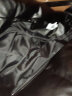 哥诺顿（GENUODUN） 棉服男冬季新款皮质棉衣男港风宽松外套立领面包服青年棉袄潮流加厚PU夹克 黑色 L（106-120斤） 实拍图