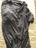 安踏（ANTA）【两件套】运动套装男夏季新款短袖冰丝t桖吸湿排汗轻薄透气 -9男装灰/基础黑 XL/180 实拍图