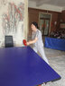 啄木鳥時尚女裝休閑運動套裝女夏季短袖T恤女套裝媽媽裝減齡純棉兩件套 灰色(套裝) 2XL(建議130-145斤) 曬單實拍圖