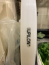 IUPILON 砧板菜板切菜板案板 塑料PE多功能料理塑料不開(kāi)裂鋁把手面板 白色 直徑35CM*厚4CM 曬單實(shí)拍圖
