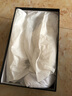 百麗（Belle）百搭小白鞋男鞋秋季新款商場(chǎng)同款格紋休閑板鞋8LD01CM4 白色 41 (255mm) 曬單實(shí)拍圖