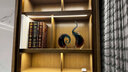 柏梵（bofan） 現代輕奢琉璃大象擺件高檔客廳玄關(guān)辦公室桌面酒柜動(dòng)物家居裝飾 寶石藍琉璃大象-一對 曬單實(shí)拍圖